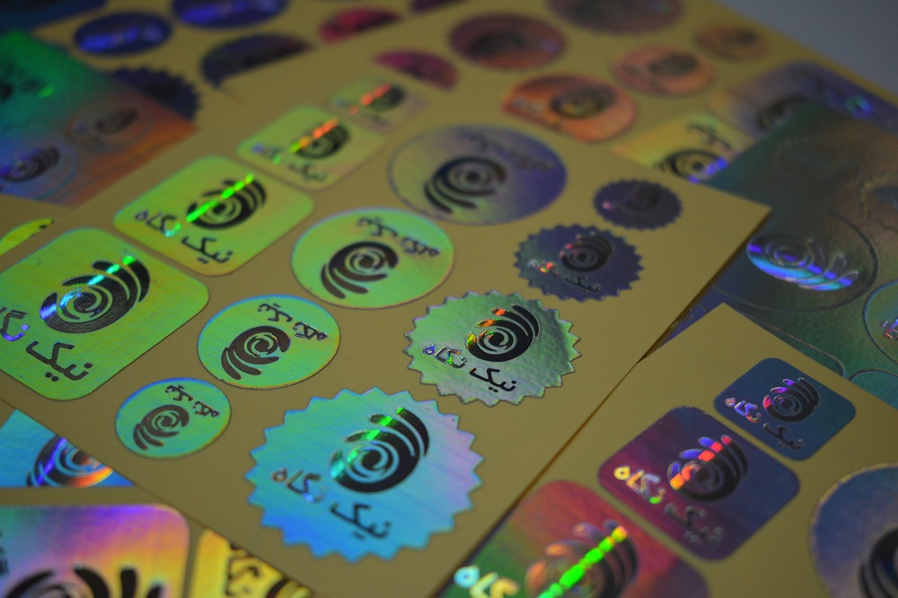 هولوگرام دو بعدی خردشونده(گارانتی)